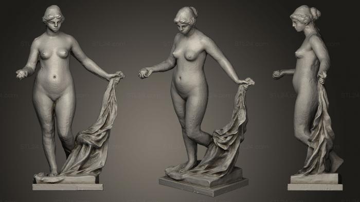 Статуэтки девушки (Внус Витрикс, STKGL_0164) 3D модель для ЧПУ станка